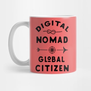 Digital nomad global citizen Mug